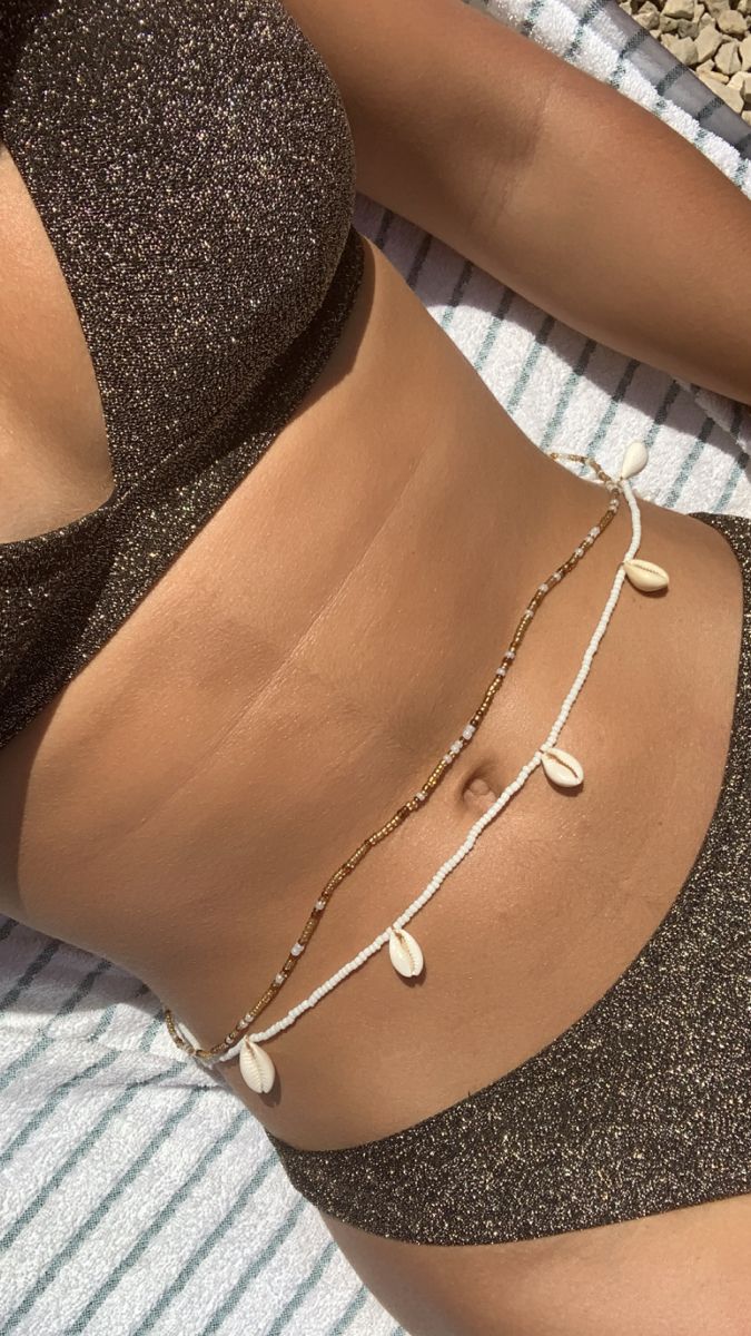 Handmade waist beads